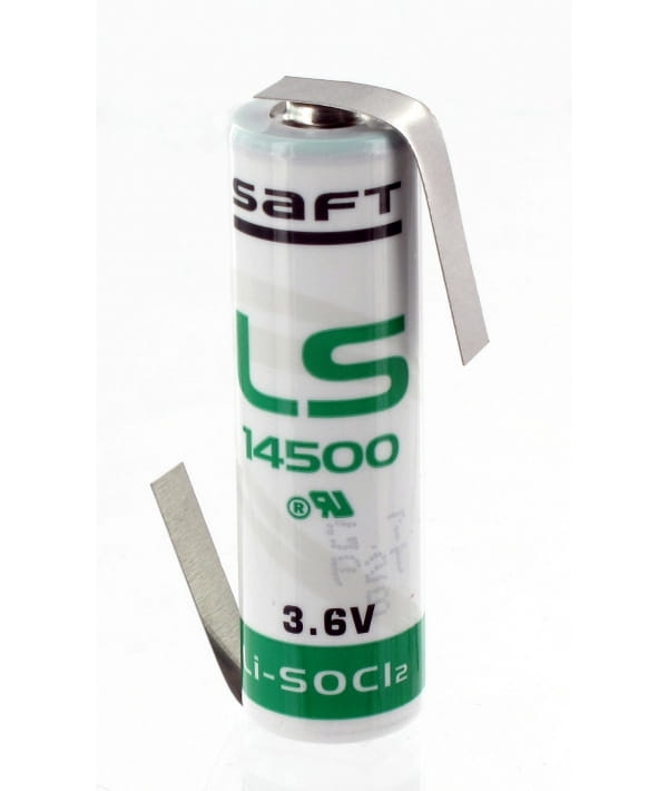 LS14500CNR bateria litowa 3,6V; 2100mAh; AA; R6, blaszki