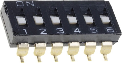 A6S-2101-H dip switch przełącznik