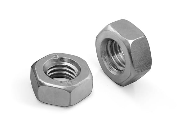 M3-NI-1S nakrętka sześciokątna niklowana M3