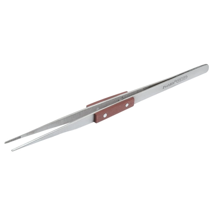 1PK-119T pęseta metalowa prosta 200mm