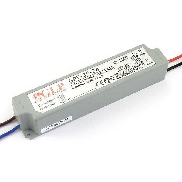 GPV-35-12 wodoszczelny zasilacz impulsowy 12V