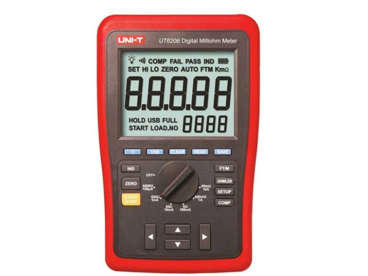 UT620B miernik małych rezystancji