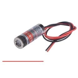 wskaźnik laserowy linia prosta