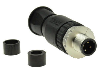 43-00100 wtyk prosty na przewód M12