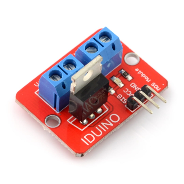 Moduł wykonawczy z tranzystorem IRF520N