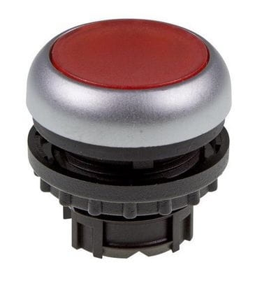 M22-DL-R przycisk panelowy chwilowy czerwony