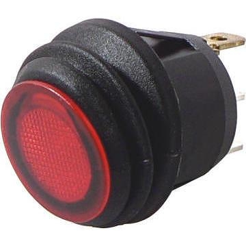 R13-112B8W przycisk kołyskowy podświetlany