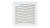 FF08U filtr wylotowy wentylatora 106,5x106,5l IP54
