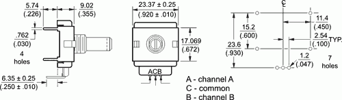 ECW1J-B24-AC0024L enkoder impulsator