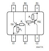 BCR10PN tranzystor bipolarny NPN-PNP
