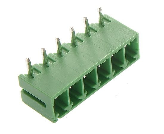 TBMP 3806R listwa rozłączalna kątowa męska 6pin; raster 3,81