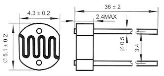 GL5639D fotorezystor