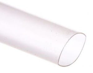 Rurka termokurczliwa 6,4mm - BEZBARWNA