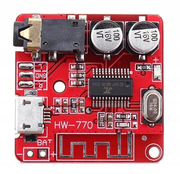 Moduł odbiornika audio Bluetooth