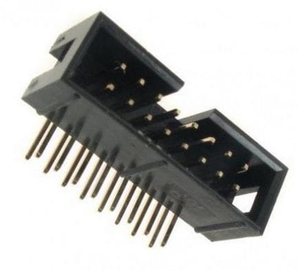 LPH 10RA wtyk kątowy lutowany do druku