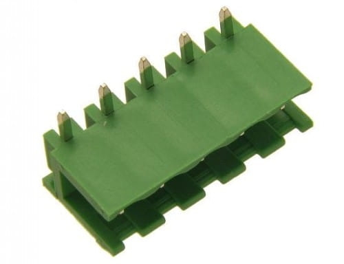 TBMP 5109R listwa kątowa męska do druku 9pin; raster 5,08