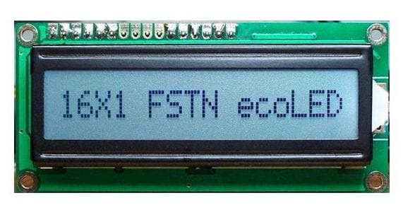 AC1601A-FHW K/W wyświetlacz LCD