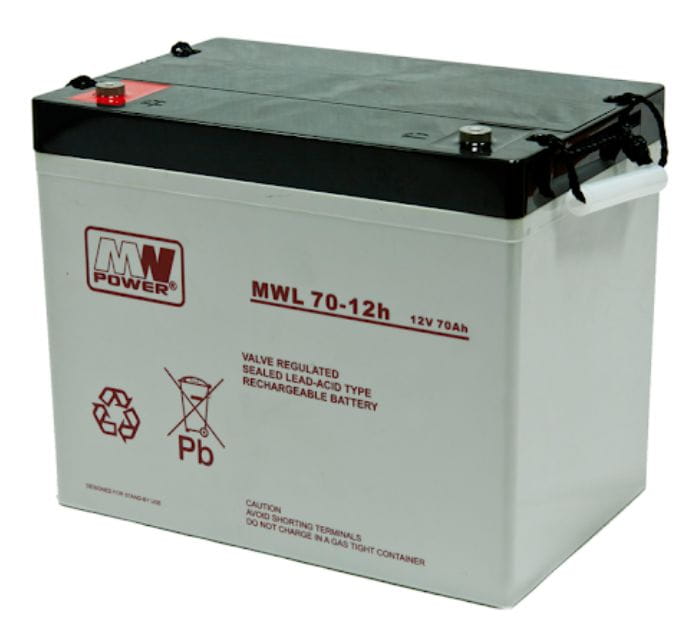 MWL 70-12V akumulator żelowy 12V / 70Ah