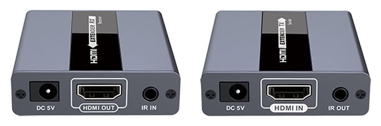 Extender - przedłużacz HDMI do 120m kat. 6; LKV-371