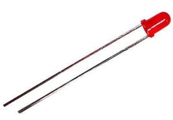 Dioda LED czerwona - migająca