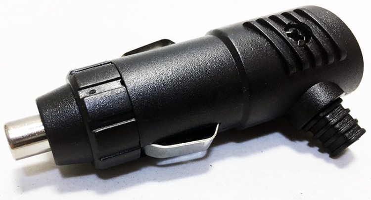 Wtyk zapalniczki kątowy 12V