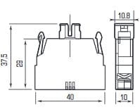 PL0040070 gniazdo żarówki