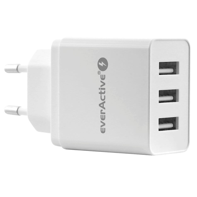 SC-300 ładowarka sieciowa USB 3x 5V; 3,4A