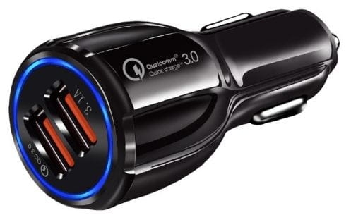 Ładowarka samochodowa 2xUSB 3.0 5V/3.1A; Fast Charging
