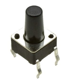 Microswitch TACT, wymiar 6x6mm, wysokość 9,5mm