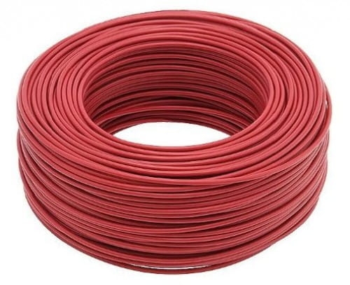 Lgy 6,0mm 750V przewód instalacyjny linka czerwony rolka