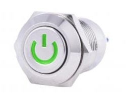 PBW-12BPW przycisk wandaloodporny podświetlany
