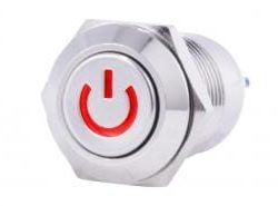 PBW-12BPW przycisk wandaloodporny podświetlany