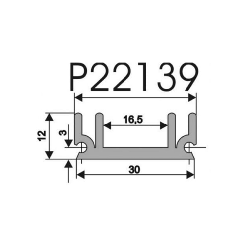 Radiator aluminiowy P22139/2,5