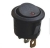 SMRS101-6LDR przełącznik kołyskowy okrągły podświetlany