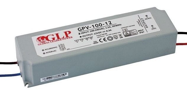 GPV-100-12 wodoszczelny zasilacz impulsowy 12V