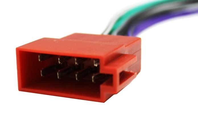 Złącze ISO 8p głośnikowe męskie
