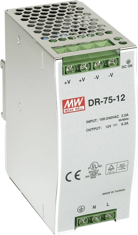 DR-75-12 zasilacz impulsowy 12V