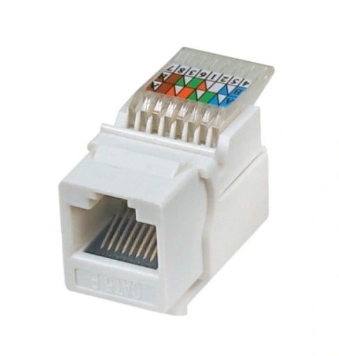 Gniazdo RJ45 KEYSTONE samozatrzaskowe