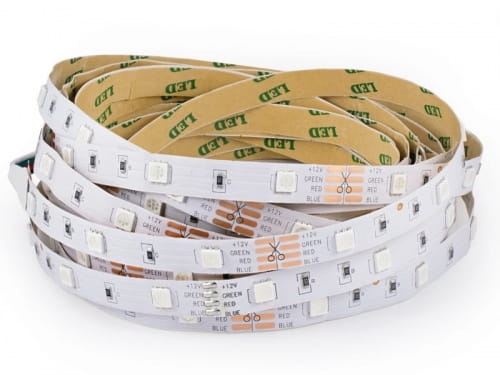 Taśma LED RGB silikon
