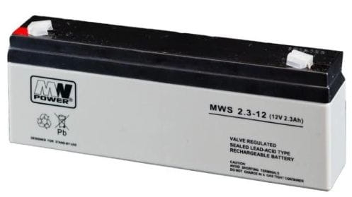 MW 2,2-12V akumulator żelowy 12V / 2,2Ah