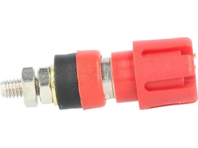 Gniazdo bananowe 4mm; na panel