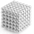 Neocube srebrne 5mm opk 216 szt kulki magnetyczne