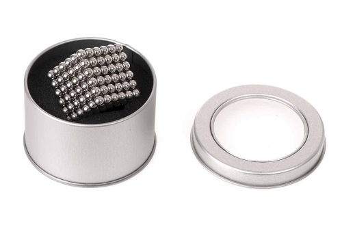 Neocube srebrne 5mm opk 216 szt kulki magnetyczne