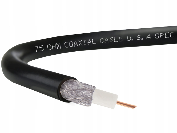 Przewód antenowy linka 75ohm