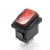 KCD1-101 Przełącznik kołyskowy podświetlany; czerwony