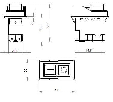KJD-28 przełącznik elektromagnetyczny