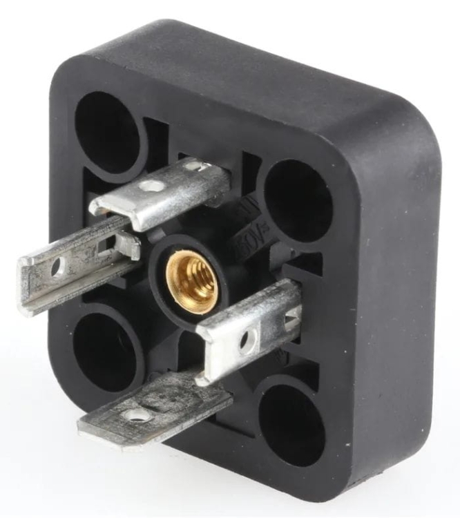 932597100 GSA300 gniazdo na panel 4 tory, 400V, 16A