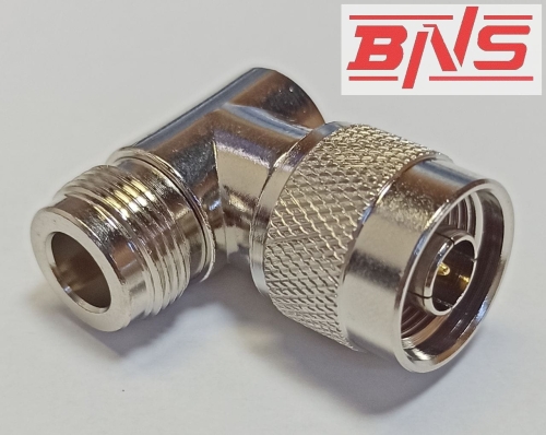 Adapter - przejściówka N wtyk / N gniazdo kątowe