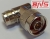 Adapter - przejściówka N wtyk / N gniazdo kątowe