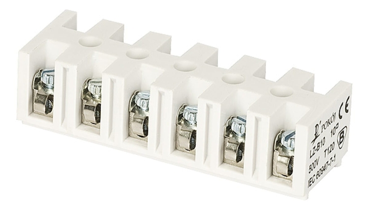 LZ-B4 6 listwa zaciskowa 6-torowa